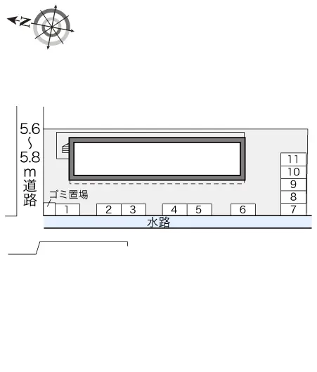 福岡市博多区諸岡３丁目 月極駐車場